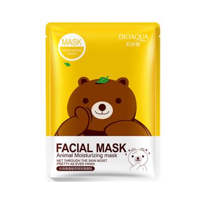 China BIOAQUA Private Label Animal Beauty Products Oil-control Deep Moisturizing Nourishing Facial Mask for sale