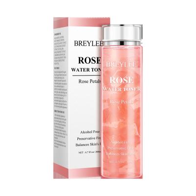 China Natural Toner BREYLEE ROSE WATER TONER Plant Extract Whitening Acne Treatment Face Toner For Oil Control for sale