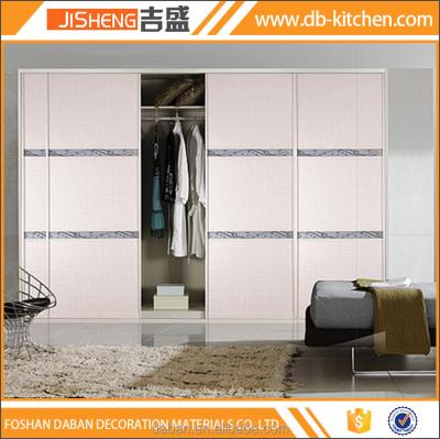 China Anti-scratch flat pack sliding door wardrobe fitting manufacturers direct for sale