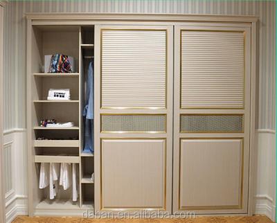 China Anti-scratch Plastic Foldable Wardrobe / Steel Bedroom Wardrobe Foshan Factory for sale