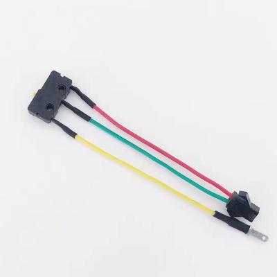 China Custom Micro Pull Rod Switch Car Home Appliance Accessories Gas Water Heater Limit Switch With 2/3 Wires for sale