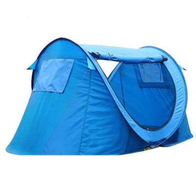 China UV-resistant 1-2 person camping tent awning automatic outdoor cheap folding tent UV-resistant for sale