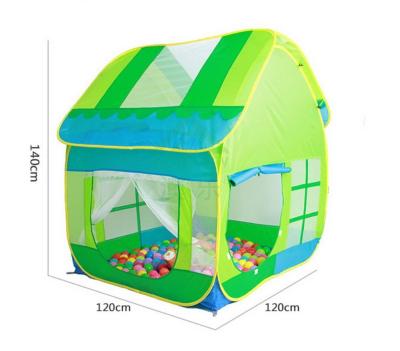 China Soft Noise Play Tent Children Soft Sound Toy Kids Adventure Big Green Indoor Outdoor Tent for sale