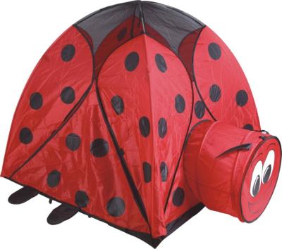 China Toy Soft Toy Kids Indoor Game Tent Animal Ladybug Bedroom Tent Children's Playing Tent for sale