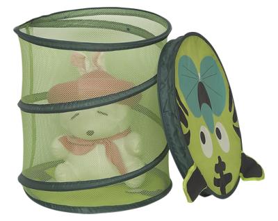 China Collapsible Collapsible Eco-friendly Cartoon Folding Laundry Basket for sale