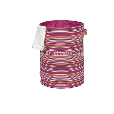 China Canvas Home Fabric Laundry Hamper Home Automatic Laundry Hamper for sale