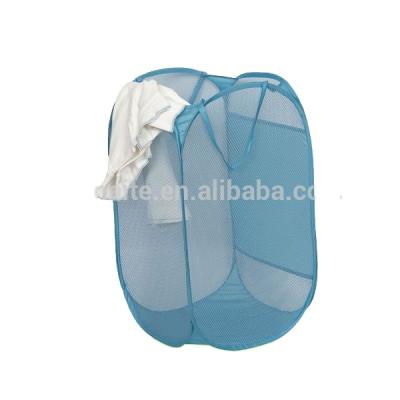 China Home Noise Mesh Laundry Basket Pop Up Mesh Laundry Bag for sale