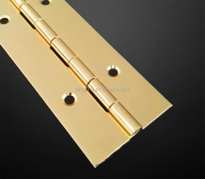 China Industyial Brass Clad Piano Hinge Long 72 Inches for sale