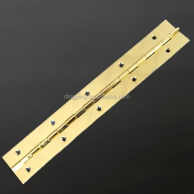 China Hidden Cabinet Door PHB3210 Piano Hinges Long Brass Piano Hinge for sale