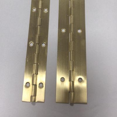 China Brass High Quality Continuous Bass Piano Hinge for sale