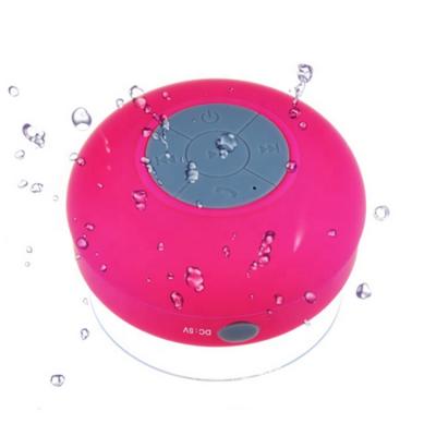 China Wireless Suction Cup Mushroom Gift Promotion BT Shower Waterproof Speaker BTS 06 for sale