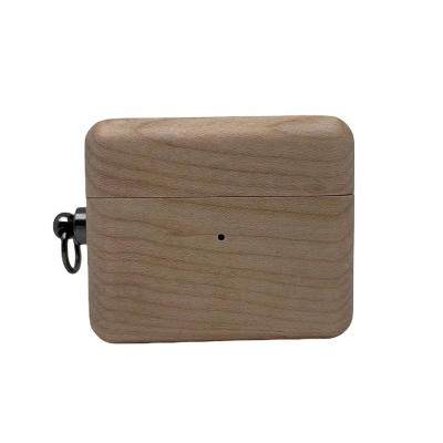 China For earbuds for apple airpods 3 wooden cases, fashion shockproof bamboo wooden case for Apple Airpods 3 for sale