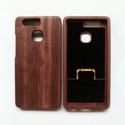 China Real Natural Luxury Wooden Shockproof Phone Case For Huawei P9 for sale