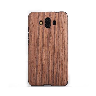 China Mobile Phone Accessories Fashionable Style TPU Soft Skin Phone Case Wooden Cover For Huawei Mate 10 Perfect Fit for sale