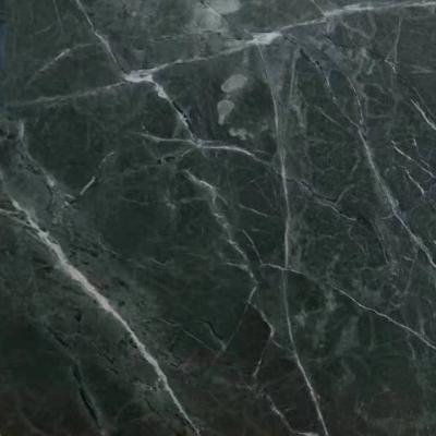 China Taiwan Modern Natural Green Marble With Fantasy White Marble Green Vein Marble Plate for sale