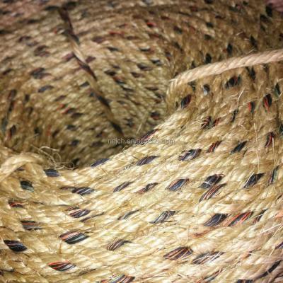 China Marine Rope Marked Sisal Rope 3/4-Strand FIBER Sisal Rope for sale