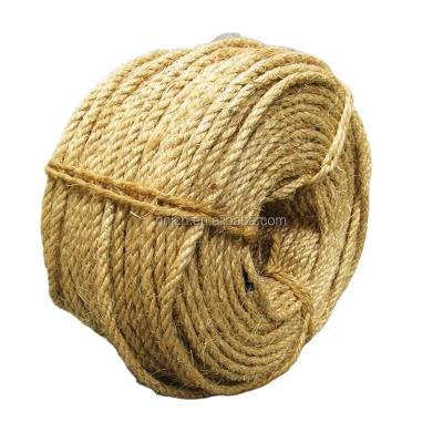 China Sailing Sisal Rope 6mm Natural Fiber Rope Packing Rope Wholesales for sale