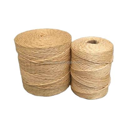 China 100% Natural Sisal Baling Twine For Sisal Rope 3mm 3strand for sale