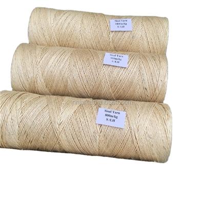 China Sustainable Natural Sisal Yarn 