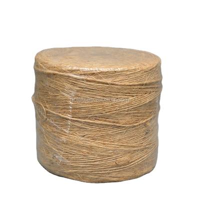 China Sustainable 100% Natural Sisal Yarn Sisal Twine China Origin 600m/kg for sale