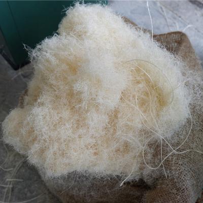 China Anti-bacteria short sisal fiber for building, nonwoven fabric, padding for sale