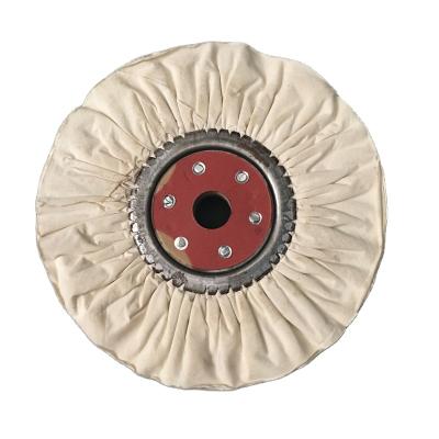 China Airflow Cloth Buffing Buffing Wheels for Semi or Final Polishing of Metals for sale