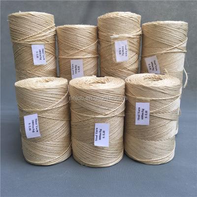 China Sustainable Natural Sisal Yarn 600~1000m/kg For Ropes / Upholster Making, Bundle And Artware for sale