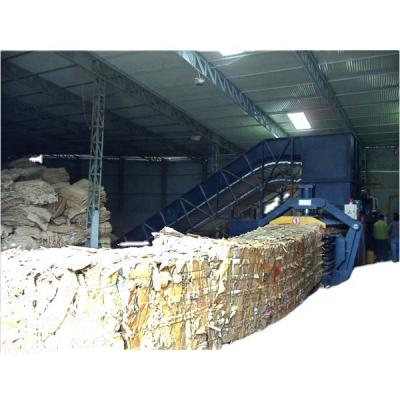 Κίνα Factory JEWEL CE Certified Full Automatic Cardboard Baler Machine , Baler , Paper Recycling Machine προς πώληση