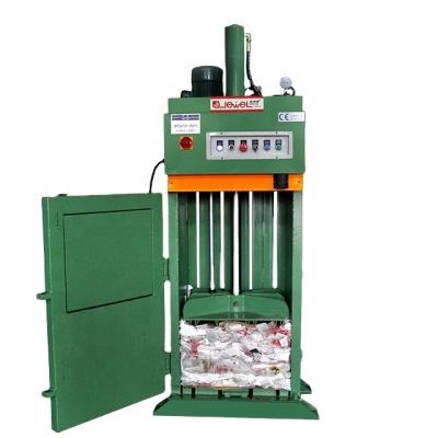 China Waste Paper Vertical Baler Plastic Bale Machine Te koop