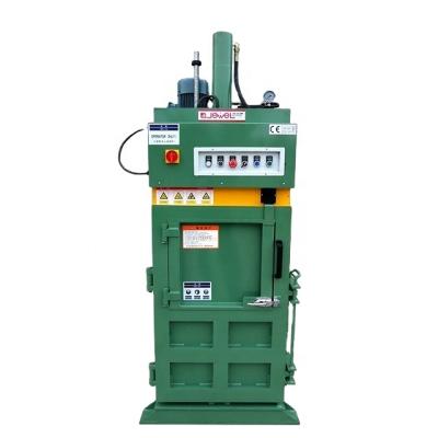 China Factory Small Size Packing Recycling Vertical Hydraulic Marine Garbage and Household Garbage Compactor Baler Machine for sale