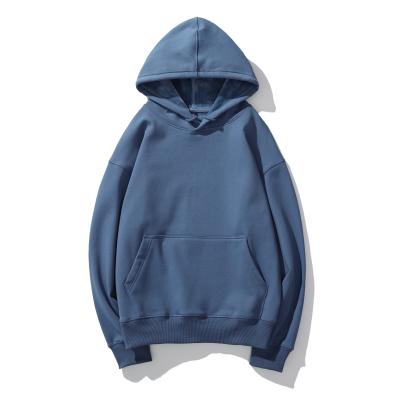 China Eco-friendly clothing anti-pilling men's Hoodie custom knit cotton organic hemp thick oversized hoodie for men hoodies with jogers set man for sale