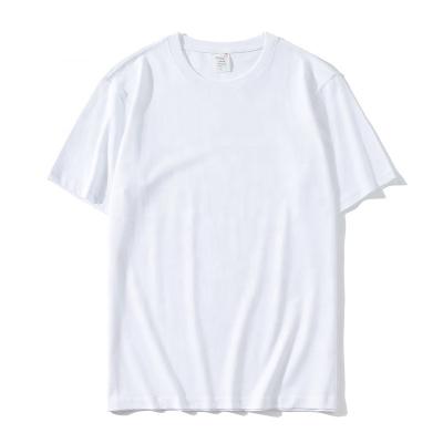 China High Quality Anti Shrink Men's T-shirt Casual White Printing Cotton Custom White T-shirt Simple Blank T-shirt For Men Tank Top Shorts 1000 Sleeve for sale