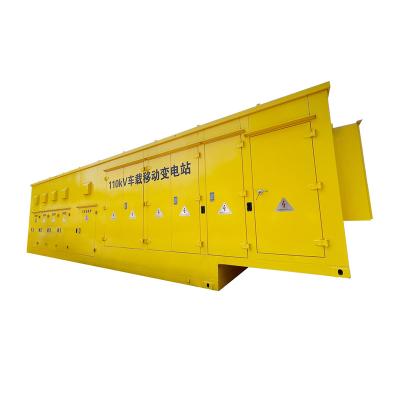 China Handle Emergency/Hot Selling Accept Custom 110KV 220KV Vehicle Truck Electrical Substation Transformer Substation for sale