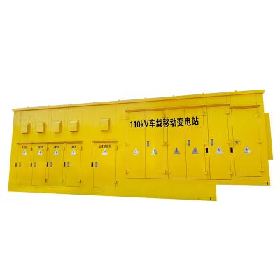 China Emergency / Handle China Factory Price Accept 110KV 220KV Custom Manufacture Power Supply Transformer Substation System for sale