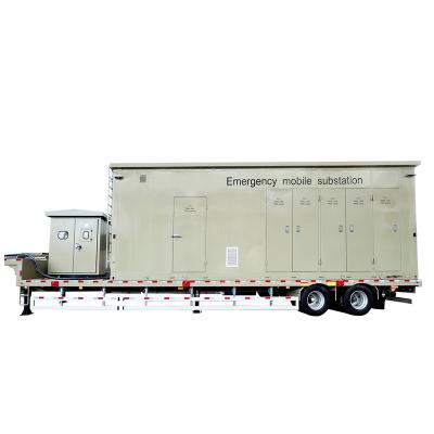 China Emergency/Vehicle Truck Electrical Substation Mobile Electrical Substation Customized by Professional Handle 110KV 220KV Supply for sale