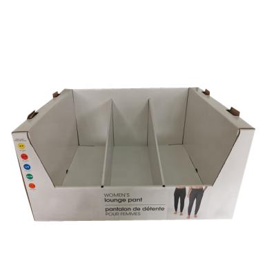 China Display Stand Salon Panty Packaging Corrugated Paper Recyclable Paper Box for sale