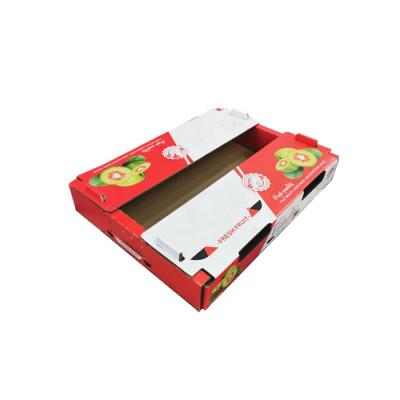 China Recycled Materials Customized Color Paper Box Fresh Fruit Packaging Gift Box Kiwi Cherry Apple Orange Banana Grape Eco Friendly Shipping Box for sale