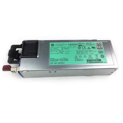 China PSU 1400W Flex Slot Platinum Power Supply 720620-B21 754383-001 733427-001 Original Server for HP Gen9 Server for sale