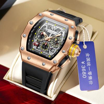 China New Fashion Mens Automatic Date ONOLA 6826 Designer Luxury Watches Brand Unique Logo Watch Custom Relogio Sport Wristwatch for sale