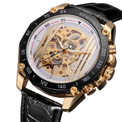 China High quality automatic date watch for men automatic waterproof fashion gold display men's date mechanical watches for men for sale