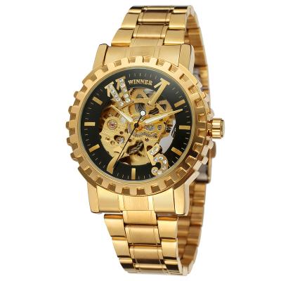 China ONOLA Custom Calendar Watches Mens Mechanical Watch Automatic Full Mechanical Gold Logo Mechanical Watch for sale