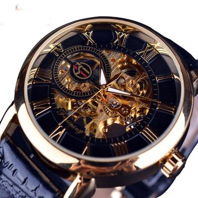 China High Quality Stainless Steel Water Resistant Men's Automatic Mechanical Watch F1205127 for sale