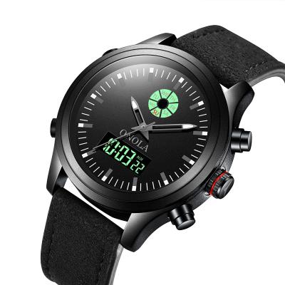 China ONOLA Day/Date Brand Fashion Casual Wristwatches Sports Digital Watch Double Display Men Watches for sale