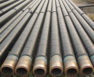 China Seamless Gas Pipe API 5L Carbon Steel Pipe DIN 30670 Grade X52QS PSL2 3LPE for sale