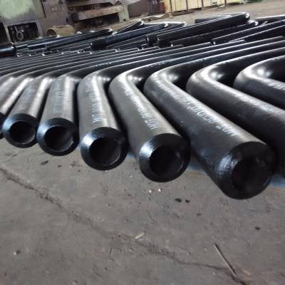 China Stainless Steel SA403M WP304 6Inch 90 Degree Bend PE Coated Carbon Steel 5D API 5L X52 PSL1 WE 0.276Inch for sale