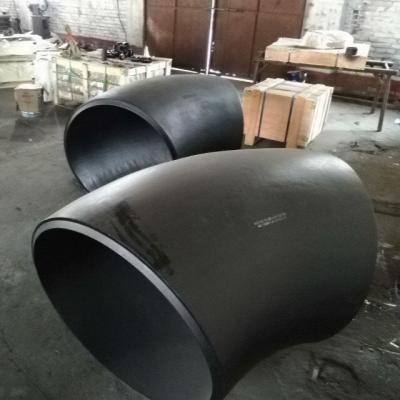 China Stainless Steel SA403M WP304 Seamless 90DEG LR BW Elbow ASME B16.9 ASTM A420 GR.WPL6 18inch SCH80 for sale