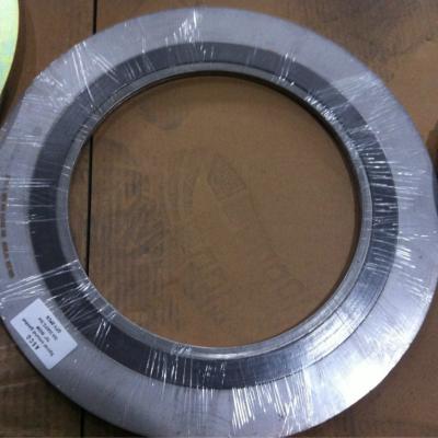 China 8Inch SS316L Gasket 150LB 1/8Inch THK General Spiral Wound Graphite SS Winding for sale