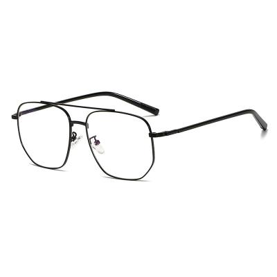 China Fashionable optical frames of men's and women's unisex round metal eyeglasses glasses for sale