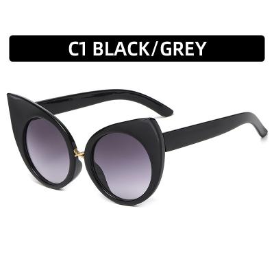 China Fashion sunglasses 2021 hot selling cat eye sunglasses women for pc uv400 vintage cat eye sunglasses for sale