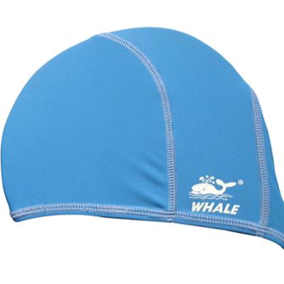 China Mixed-color Swim Cap RTS China Supplier Multiple Color Elastic Comfortable Nylon Spandex Custom Swim Cap for sale